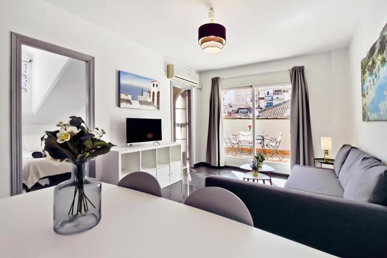 شقة Atico Con Terraza Privada En Malaga Centro المظهر الخارجي الصورة