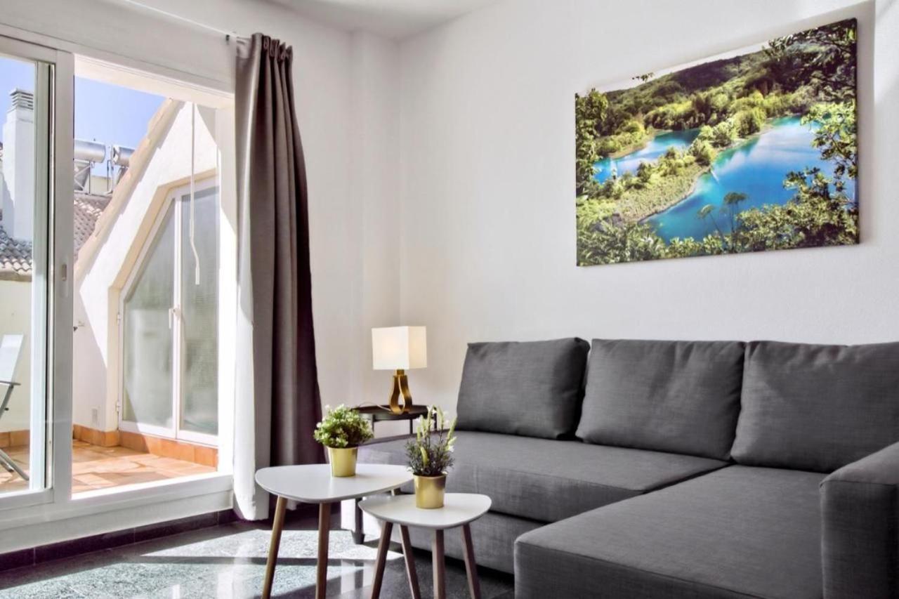 شقة Atico Con Terraza Privada En Malaga Centro المظهر الخارجي الصورة