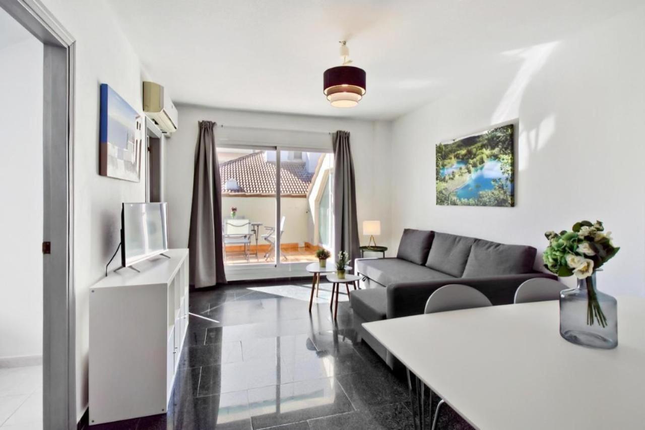 شقة Atico Con Terraza Privada En Malaga Centro المظهر الخارجي الصورة
